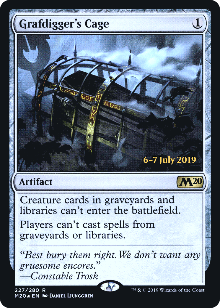 Grafdigger's Cage (227) (Prerelease) - Foil