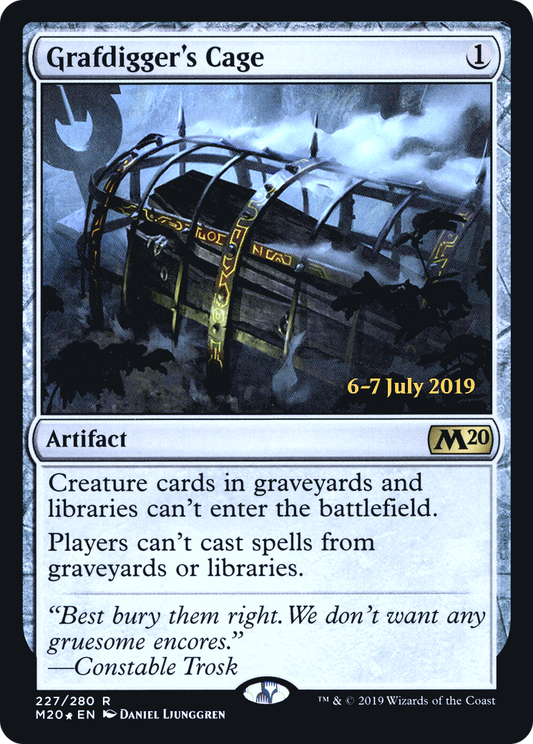 Grafdigger's Cage (227) (Prerelease) - Foil