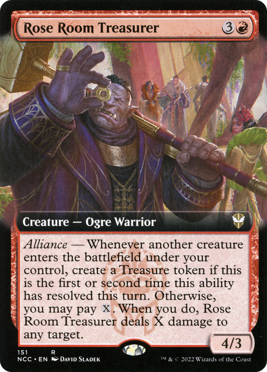 Rose Room Treasurer (151) (Extended Art)