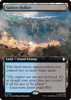 Sunken Hollow (0407) (Extended Art) (TRC)