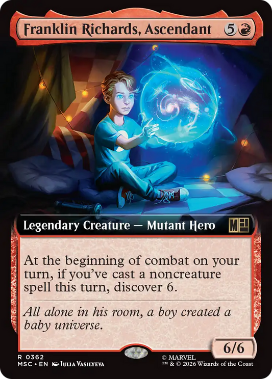Franklin Richards, Ascendant (0362) (Extended Art) (MSC)