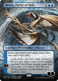 Narset, Parter of Veils (0076) (Borderless) (Showcase)