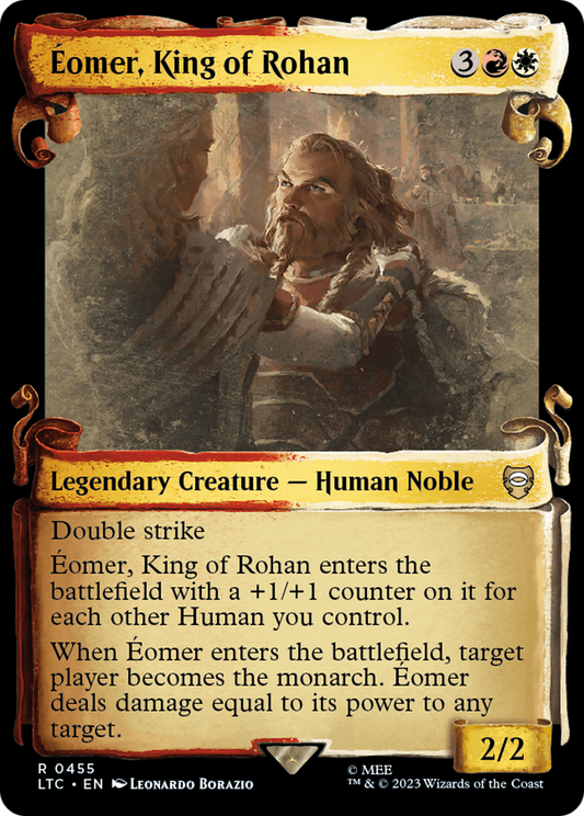 Eomer, King of Rohan (0455) (Showcase) - Silver Foil