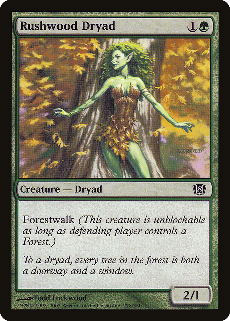 Rushwood Dryad - Foil