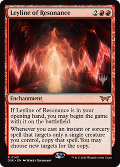 Leyline of Resonance (0143) (Promo Pack) - Foil