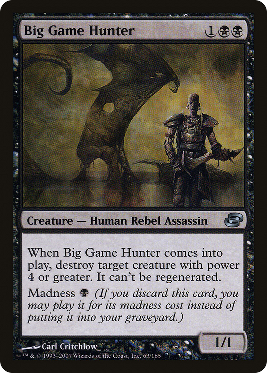 Big Game Hunter - Foil