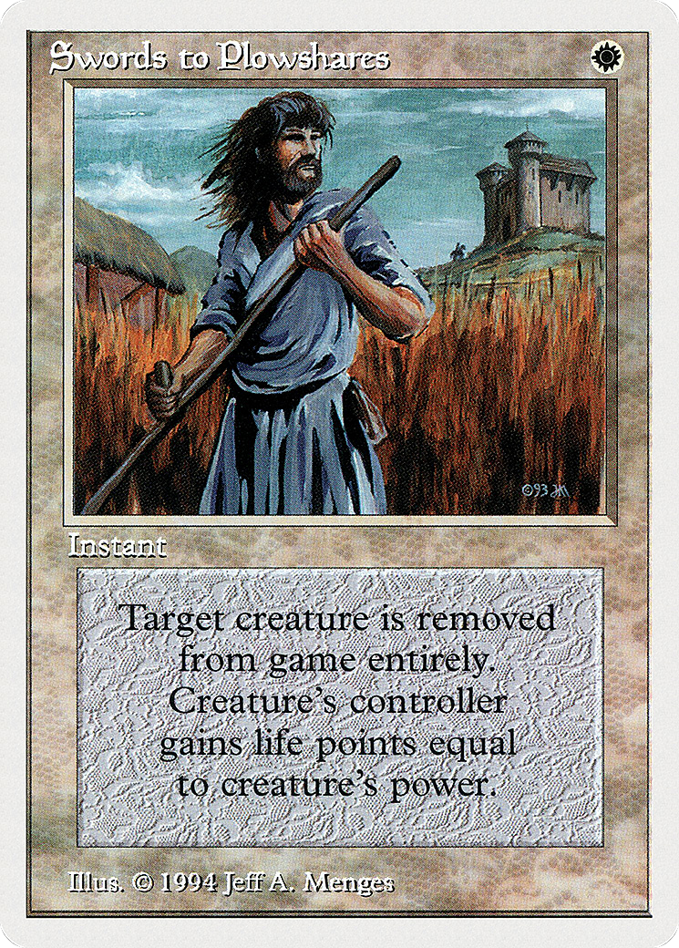 Swords to Plowshares