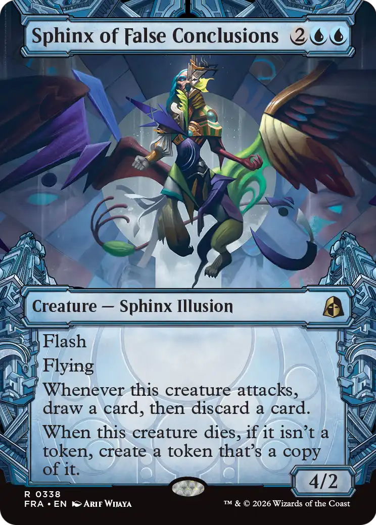 Sphinx of False Conclusions (0338) (Showcase) (FRA) - Foil