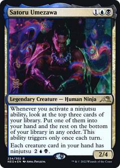 Satoru Umezawa (234) (Prerelease) - Foil