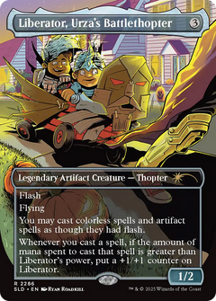 Liberator, Urza's Battlethopter (2286) (Borderless) sld