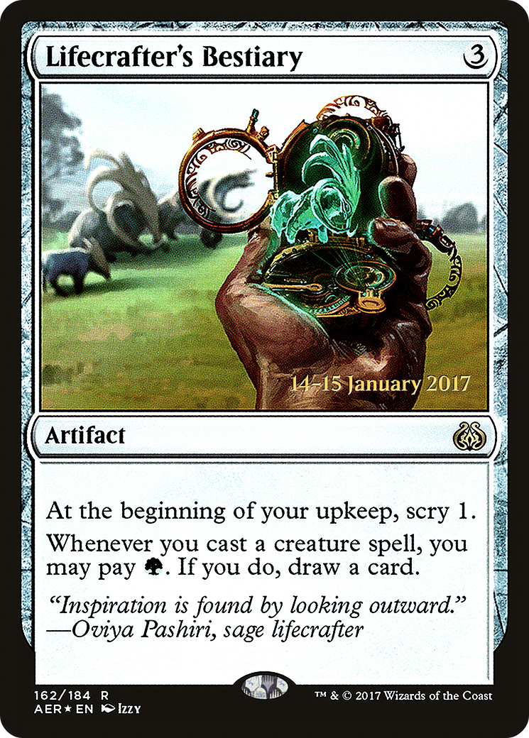 Lifecrafter's Bestiary (162) (Prerelease) - Foil