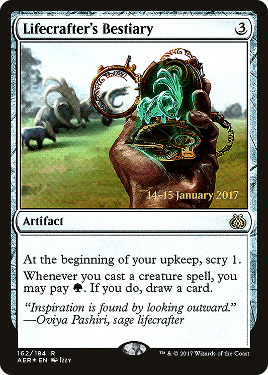 Lifecrafter's Bestiary (162) (Prerelease) - Foil