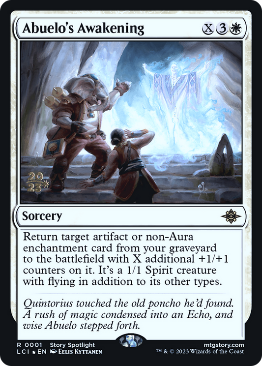 Abuelo's Awakening (0001) (Prerelease) - Foil