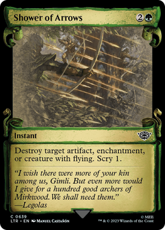 Shower of Arrows (0639) (Showcase) - Silver Foil