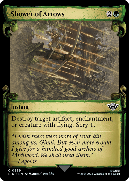 Shower of Arrows (0639) (Showcase) - Silver Foil