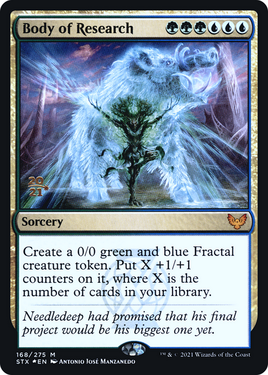 Body of Research (168) (Prerelease) - Foil