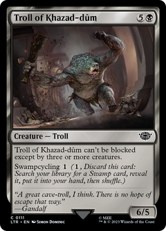Troll of Khazad-dum - Foil