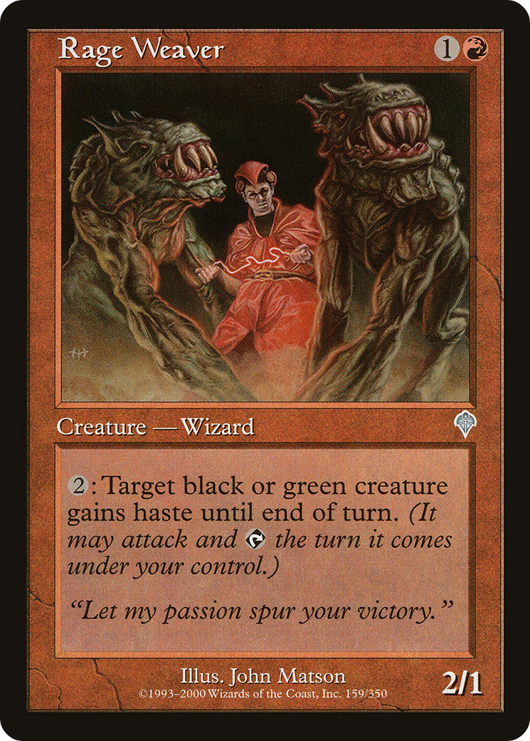 Rage Weaver - Foil