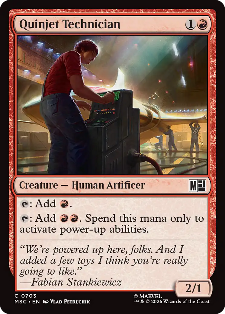 Quinjet Technician (MSC) - Foil