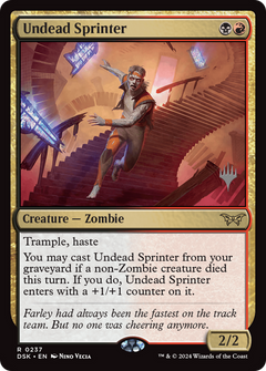 Undead Sprinter (0237) (Promo Pack) - Foil
