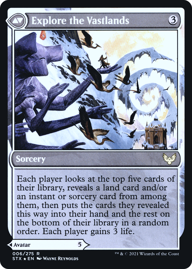 Wandering Archaic // Explore the Vastlands (006) (Prerelease) (PSTX) - Foil