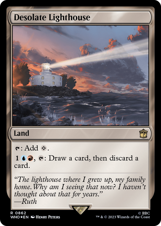 Desolate Lighthouse (0862) - Surge Foil