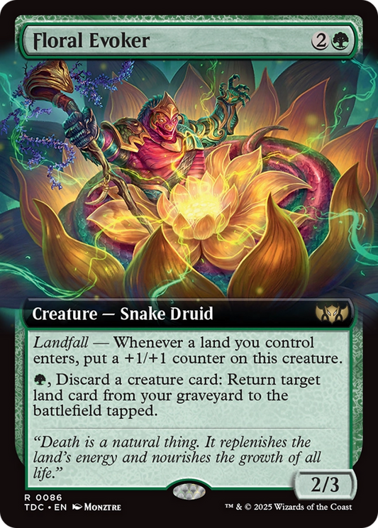 Floral Evoker (0086) (Extended Art)