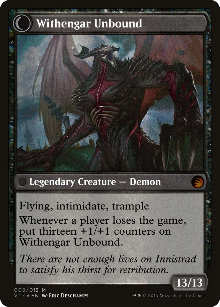 Elbrus, the Binding Blade // Withengar Unbound (V17) - Foil