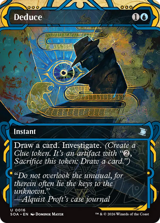 Deduce (0016) (Showcase) (SOA) - Foil