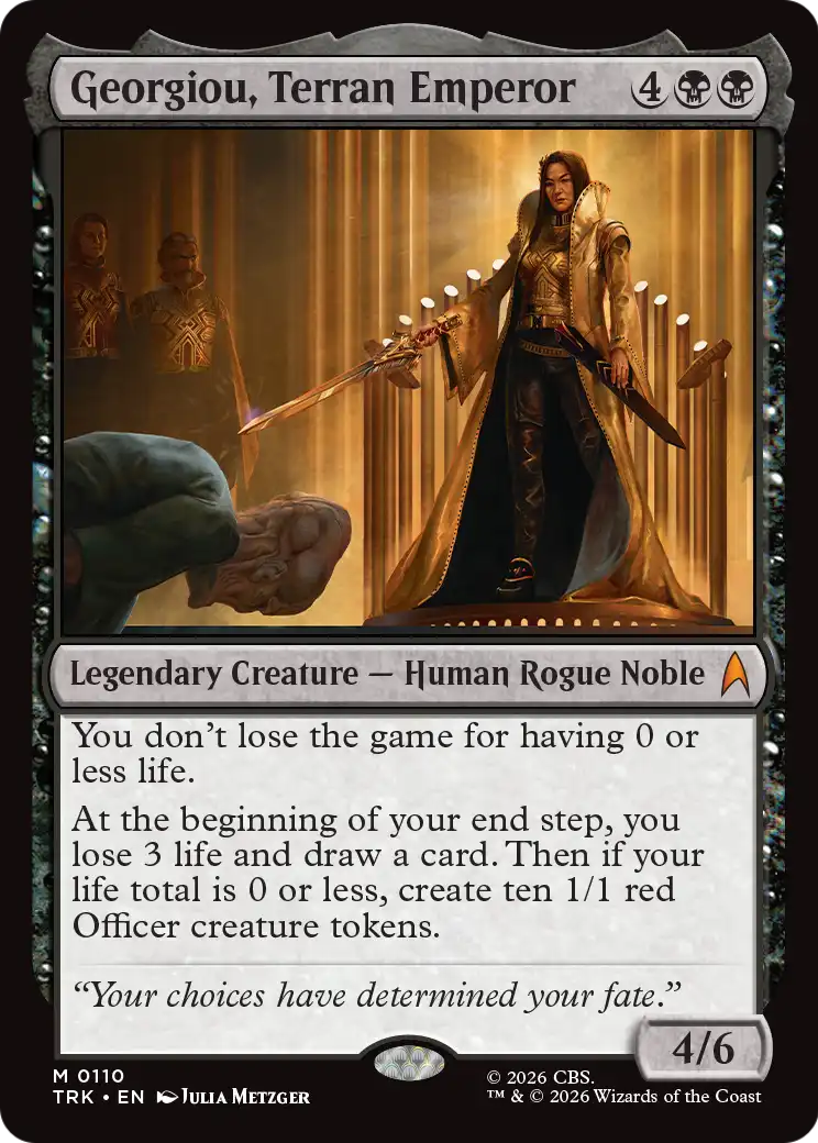 Georgiou, Terran Emperor (TRK)