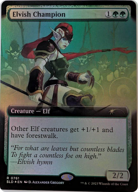 Elvish Champion (0761) (Extended Art) - Foil