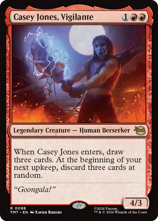 Casey Jones, Vigilante (TMT) - Foil