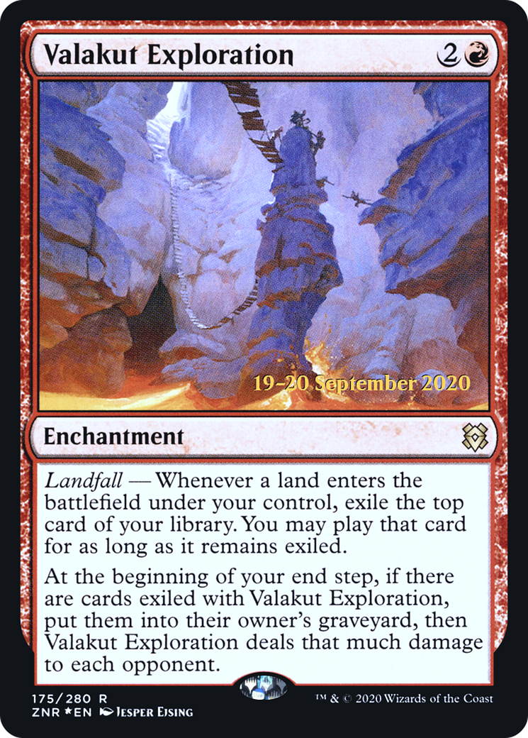 Valakut Exploration (175) (Prerelease) - Foil