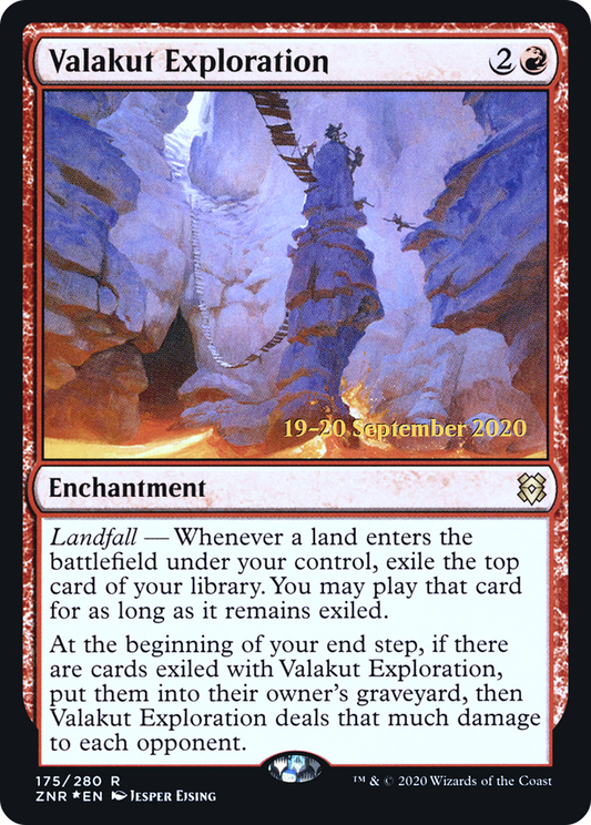 Valakut Exploration (175) (Prerelease) - Foil