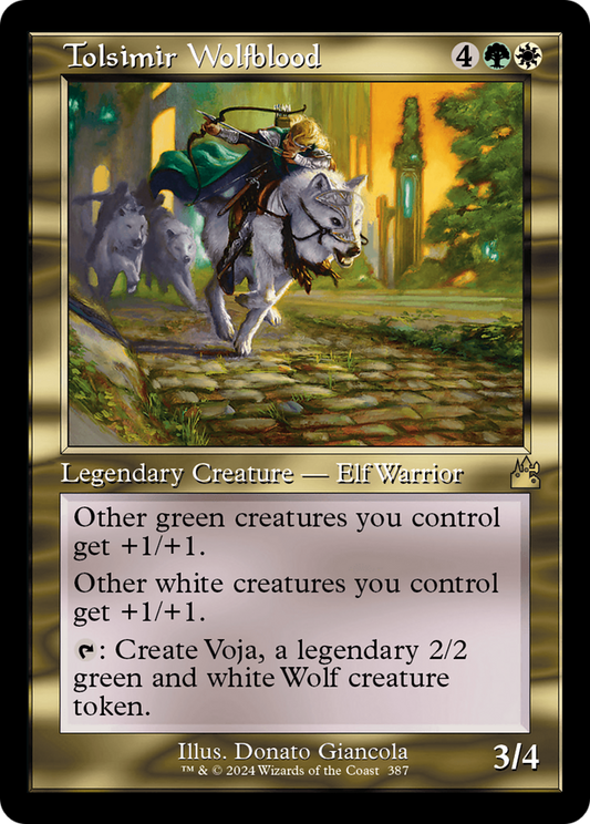 Tolsimir Wolfblood (0387) (Retro Frame)