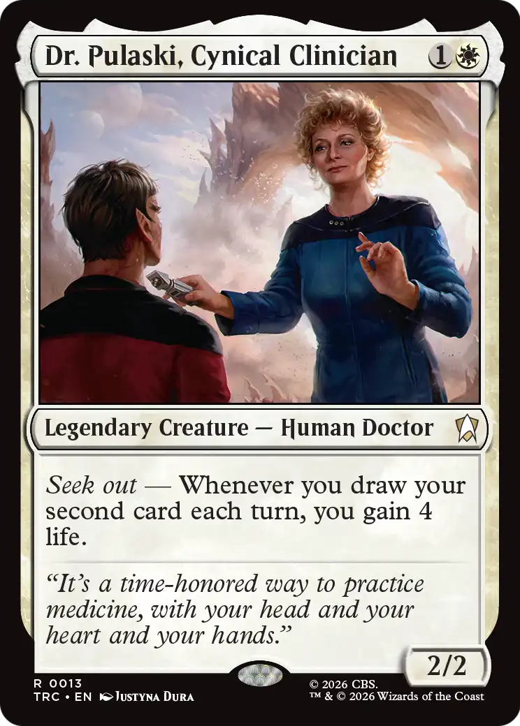 Dr. Pulaski, Cynical Clinician (TRC)