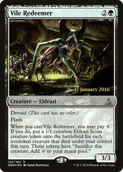 Vile Redeemer (125) (Prerelease) - Foil