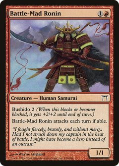 Battle-Mad Ronin - Foil