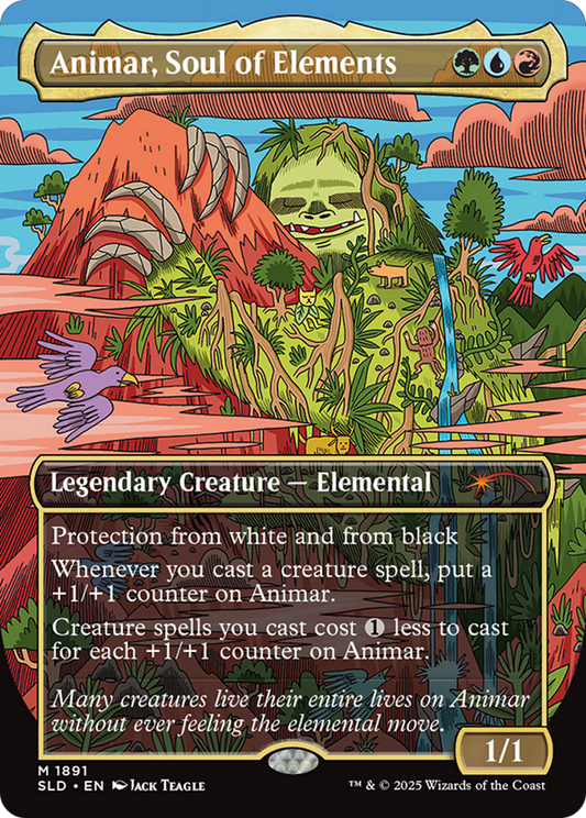 Animar, Soul of Elements (1891) (Borderless) - Foil