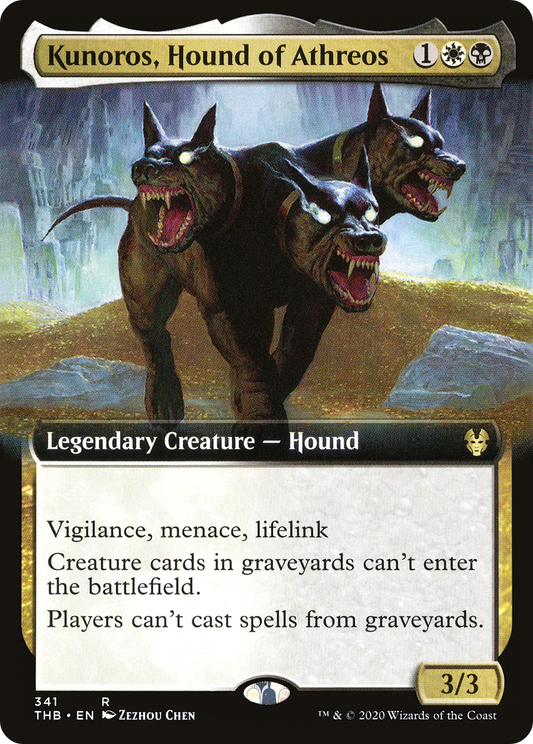 Kunoros, Hound of Athreos (341) (Extended Art)