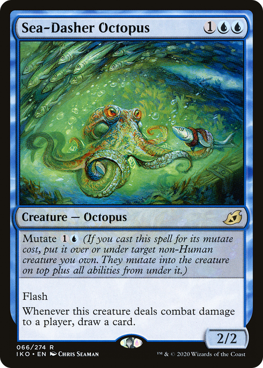 Sea-Dasher Octopus - Foil