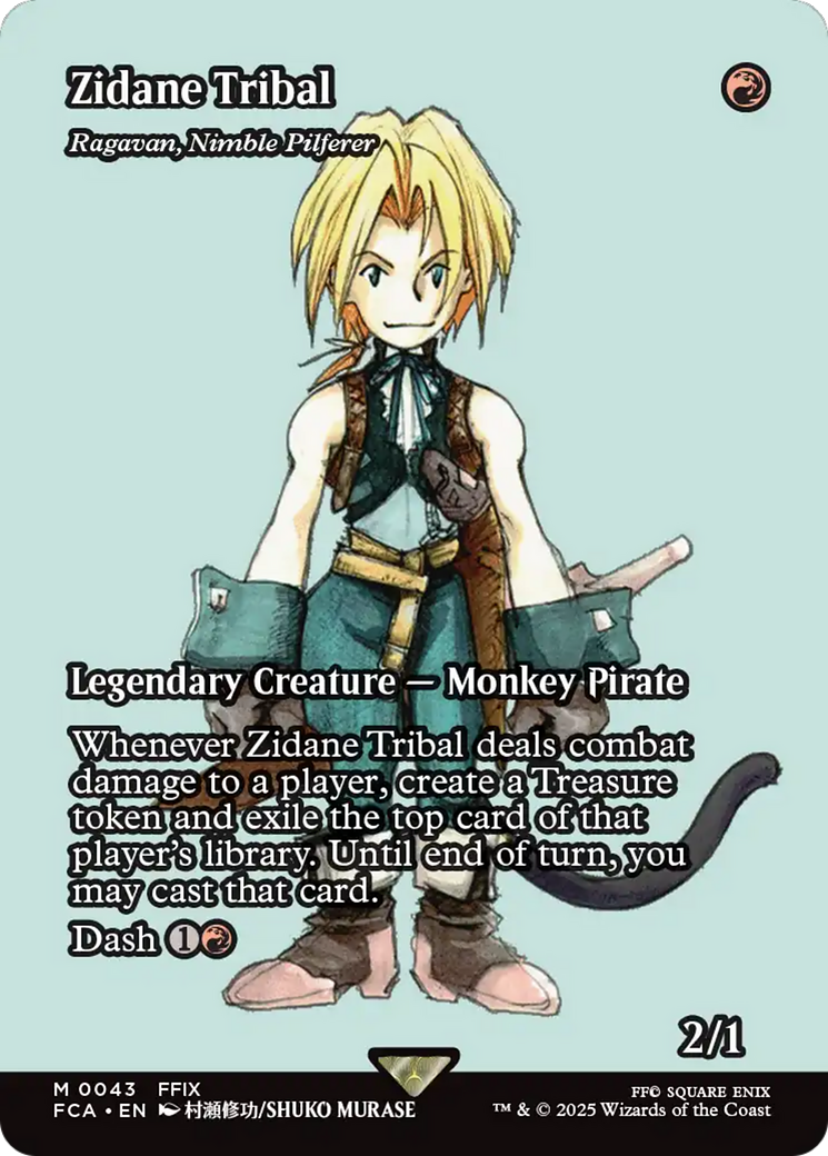 Zidane Tribal [Ragavan, Nimble Pilferer] (0043) (Showcase)