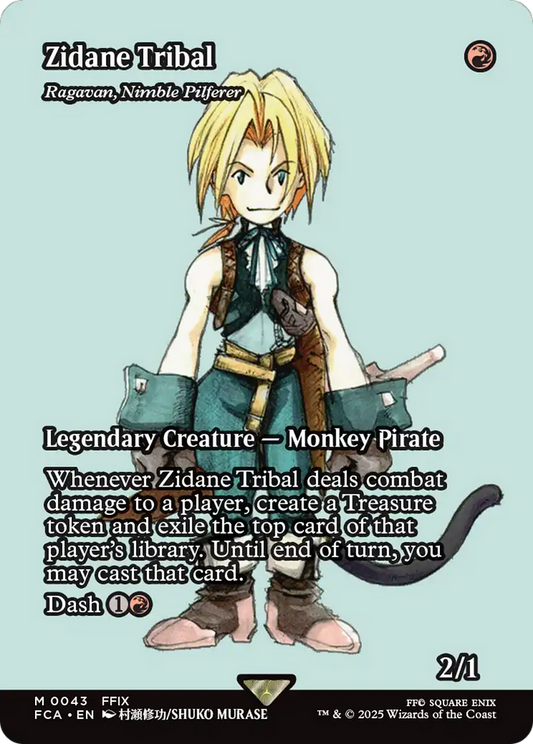Zidane Tribal [Ragavan, Nimble Pilferer] (0043) (Showcase)