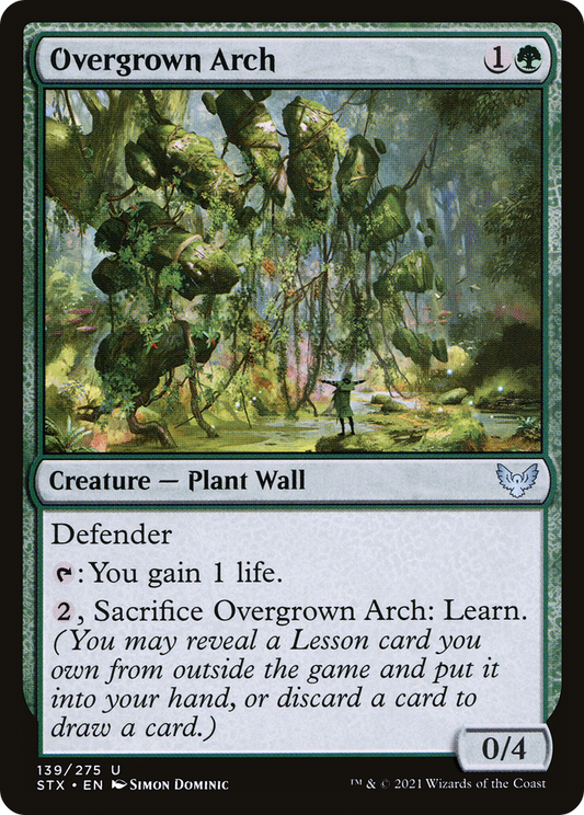 Overgrown Arch - Foil