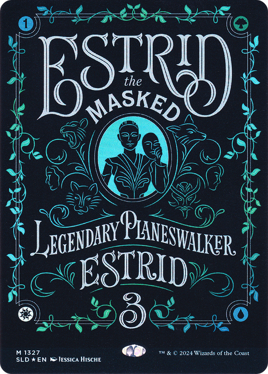Estrid, the Masked (1327) (Showcase) (SLD) - Foil