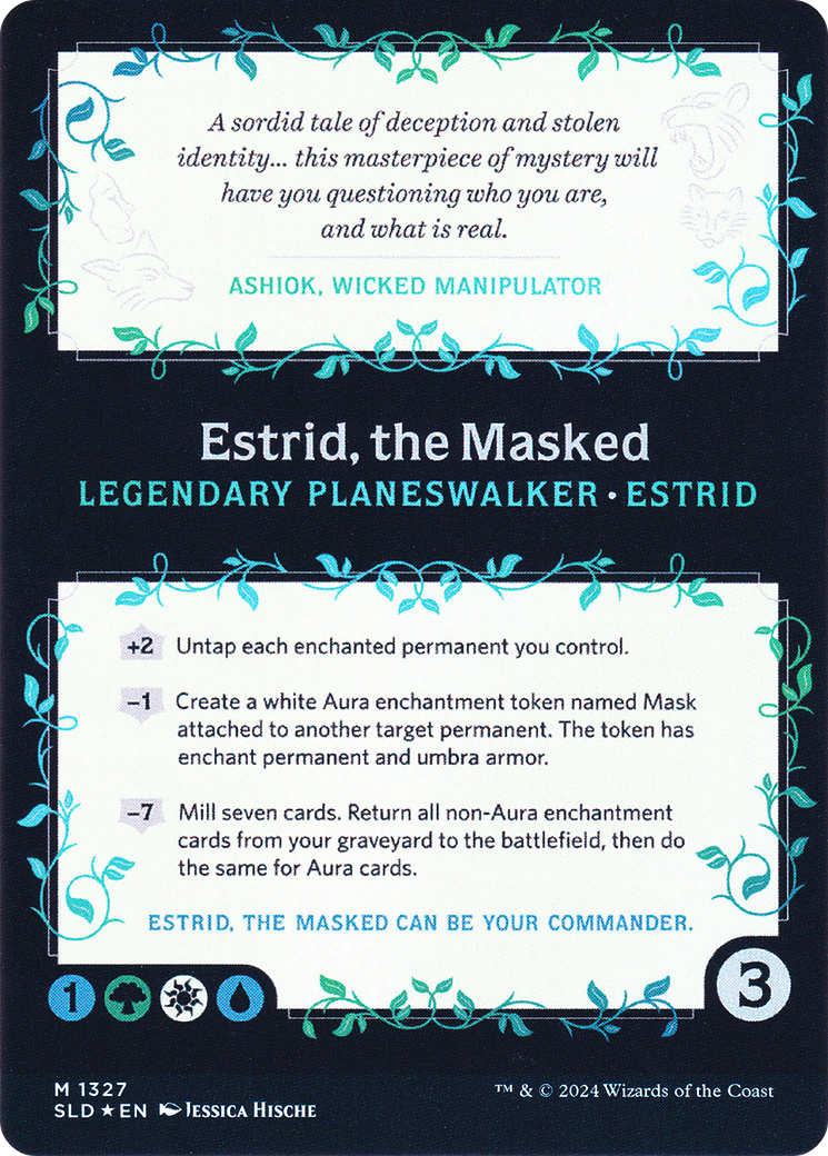 Estrid, the Masked (1327) (Showcase) (SLD) - Foil
