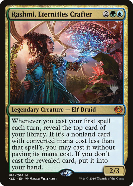 Rashmi, Eternities Crafter (184) (Promo Pack) - Foil