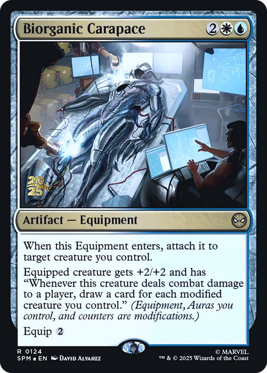 Biorganic Carapace (0124) (Prerelease) - Foil pspm