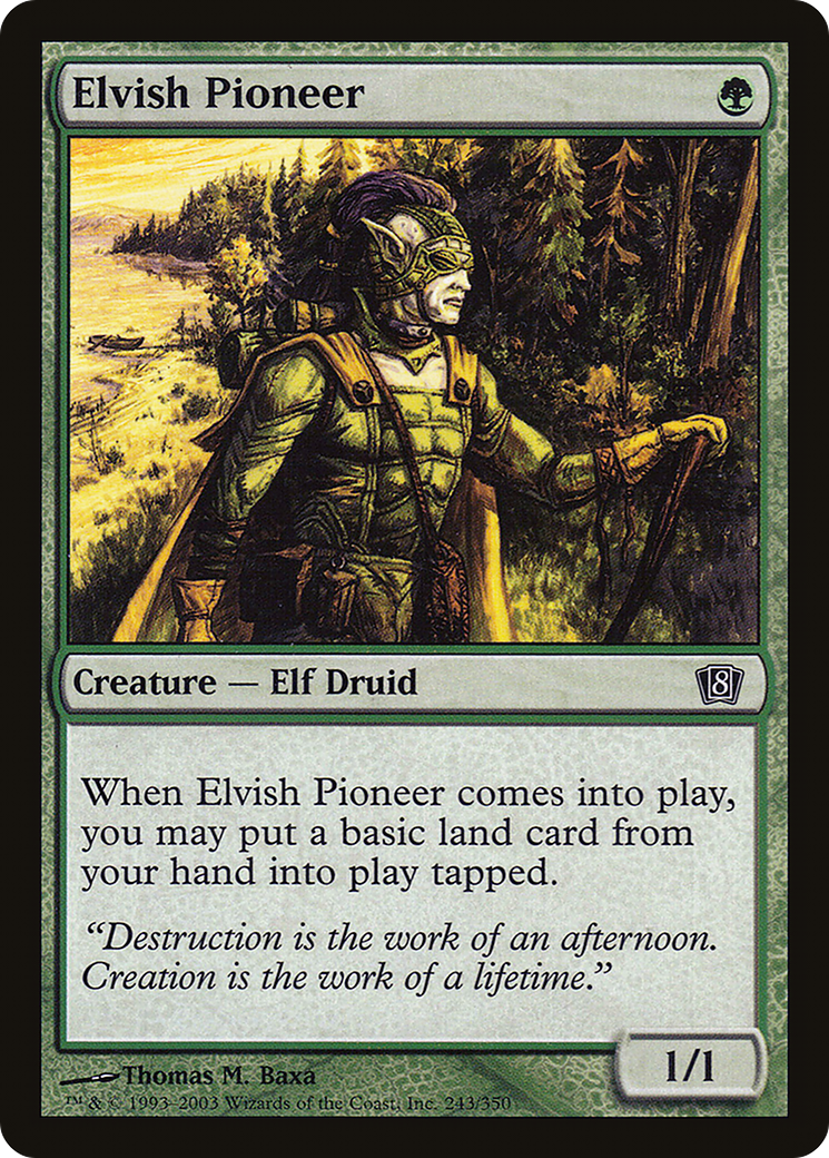 Elvish Pioneer - Foil