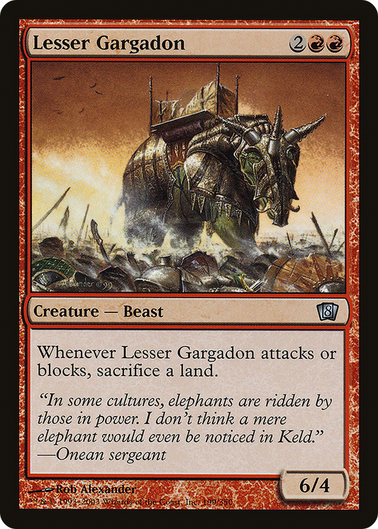 Lesser Gargadon - Foil